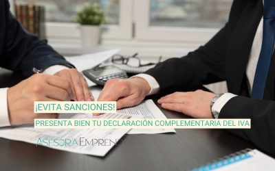 Evita sanciones: corrige errores de IVA con una autoliquidación rectificativa
