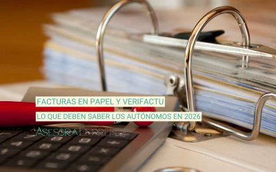 Facturas en papel y Verifactu: lo que deben saber los autónomos en 2026