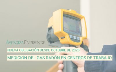 Medición del gas radón en centros de trabajo: nueva obligación desde octubre de 2025