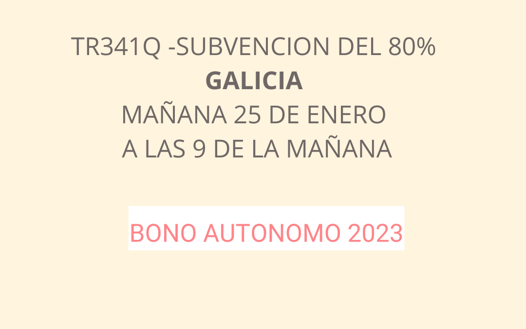 BONO AUTONOMO 2023