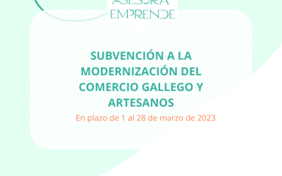 Subvención a la digitalización del comercio  gallego, 2023