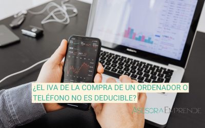 ¿El IVA de la compra de un ordenador o teléfono no es deducible?